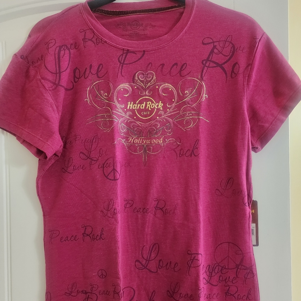 NWT Hard ROCK Cafe Hollywood XL